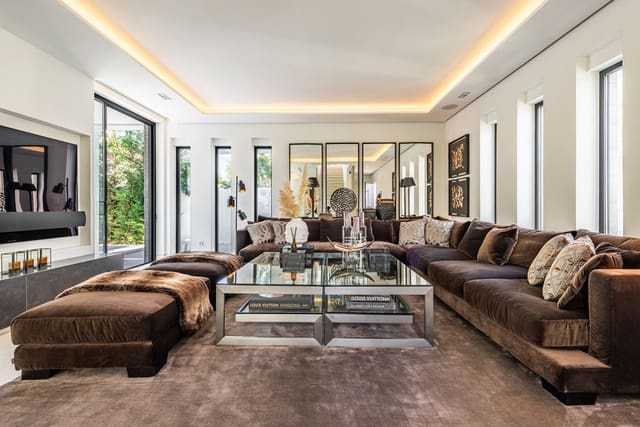 5 soverom Villa til salgs i Golden Mile, Marbella med svømmebasseng - € 4 980 000 (Ref: 10150182)