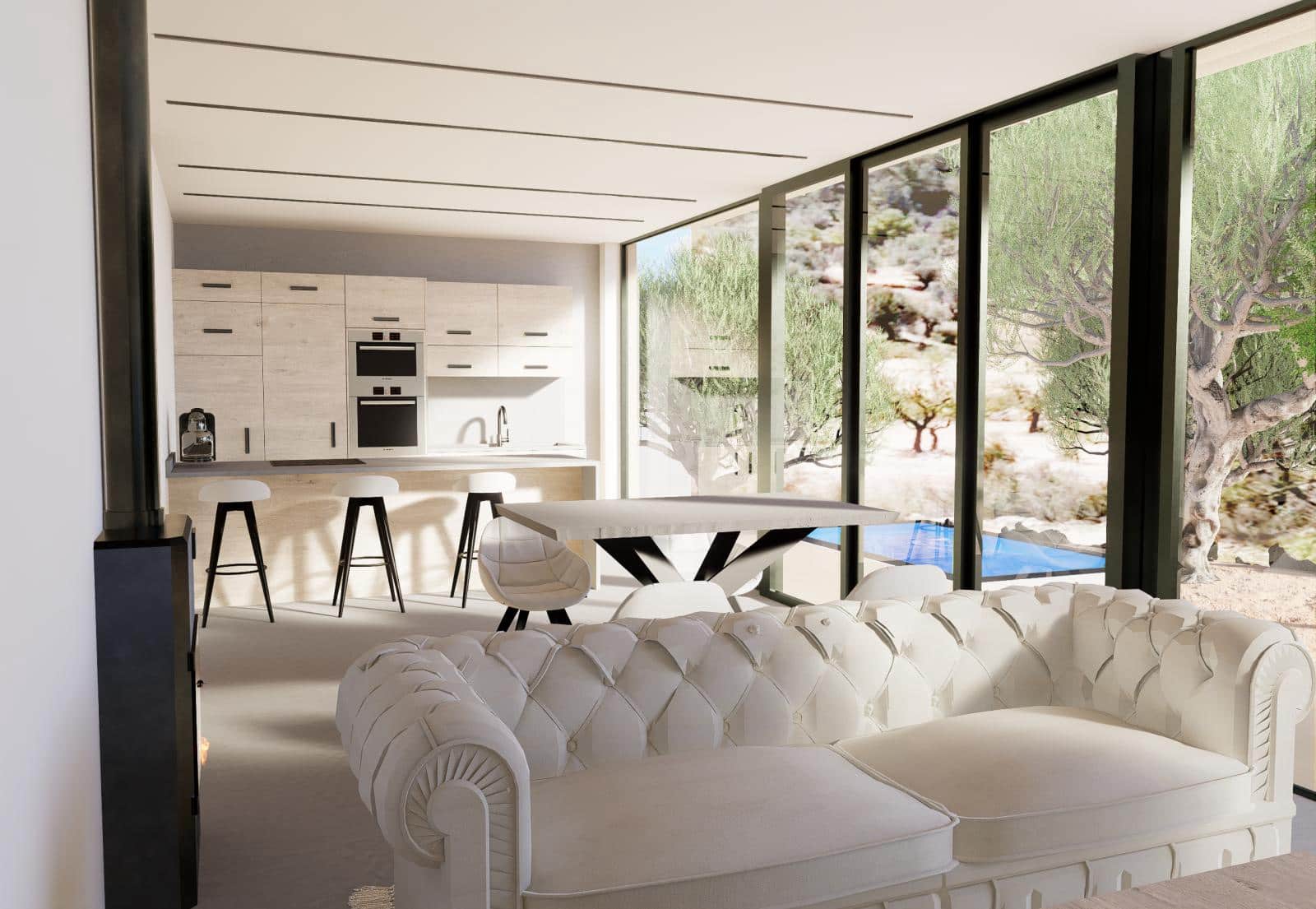 2 soveværelse Villa til salg i Arens de Lledo med swimmingpool - € 235.000 (Ref: 8490606)