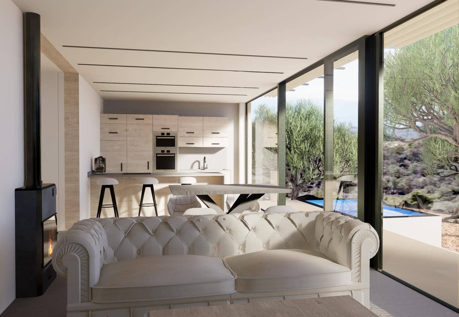 2 soveværelse Villa til salg i Arens de Lledo med swimmingpool - € 235.000 (Ref: 8490606)