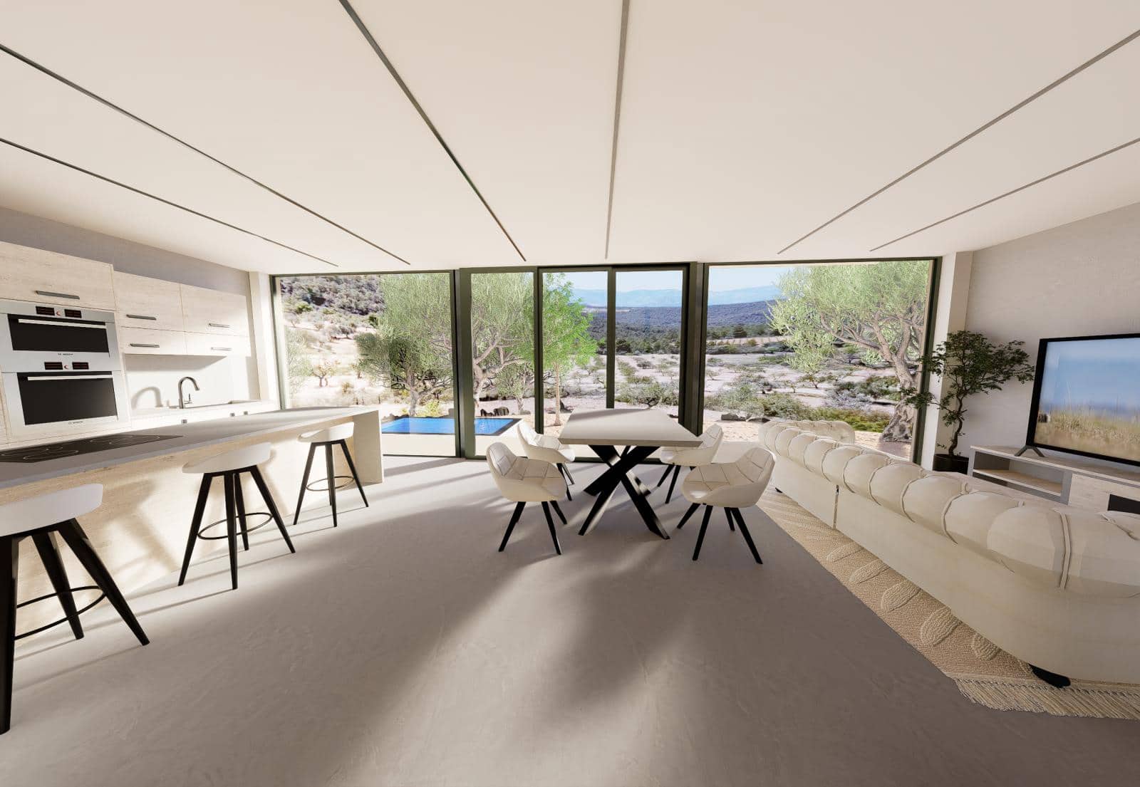 2 soveværelse Villa til salg i Arens de Lledo med swimmingpool - € 235.000 (Ref: 8490606)