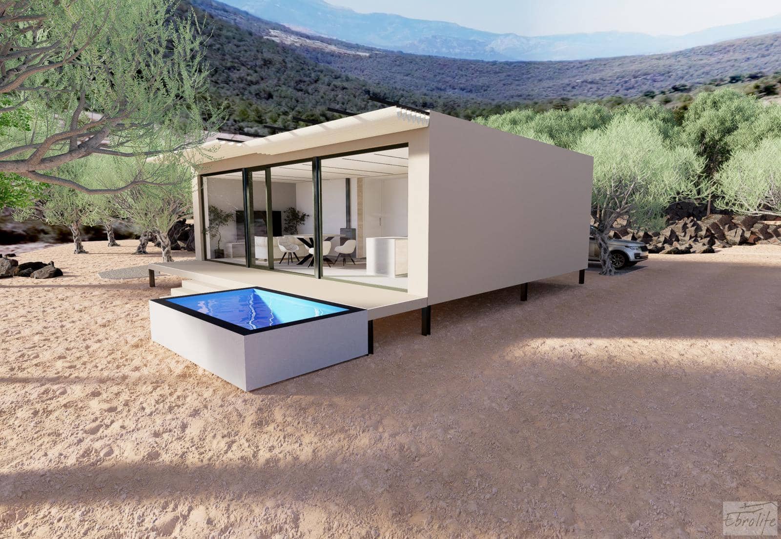 2 soveværelse Villa til salg i Arens de Lledo med swimmingpool - € 235.000 (Ref: 8490606)