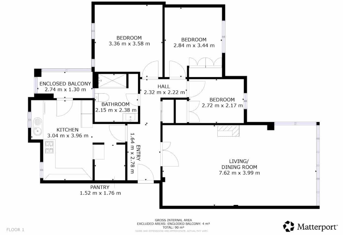 3 soverom Leilighet til salgs i San Jose / Sant Josep de Sa Talaia med garasje - € 480 000 (Ref: 10171739)