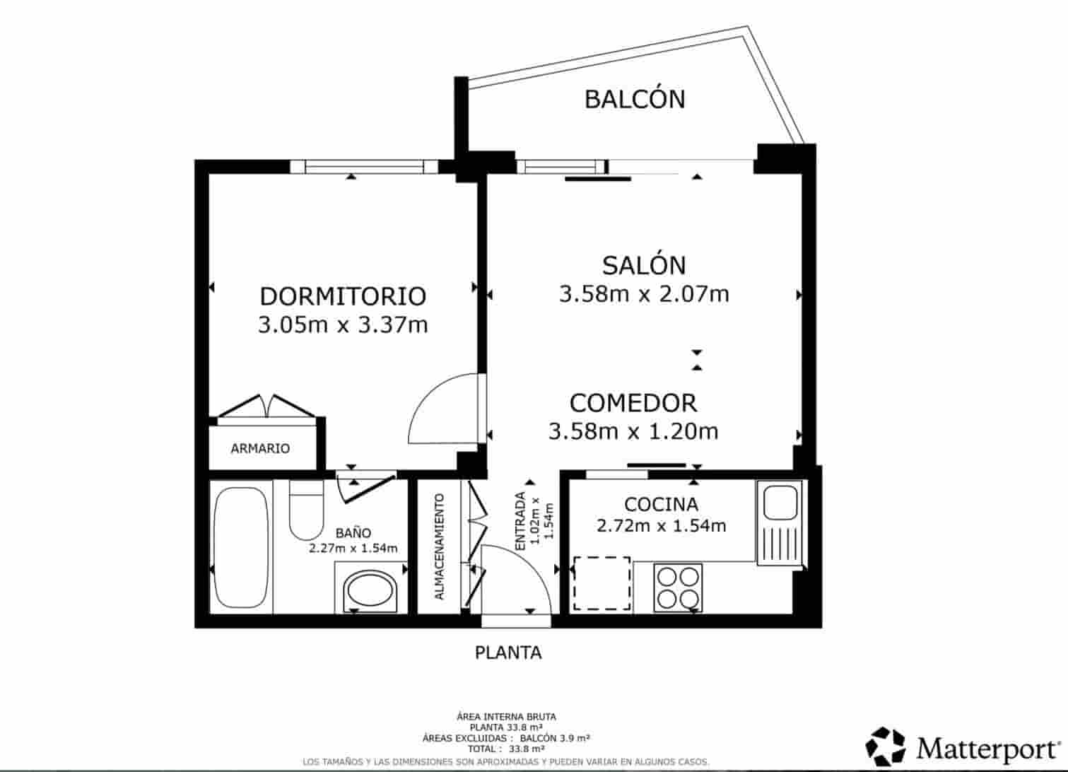 1 quarto Apartamento para venda em Santa Eulalia / Santa Eularia com piscina garagem - 320 000 € (Ref: 10174650)