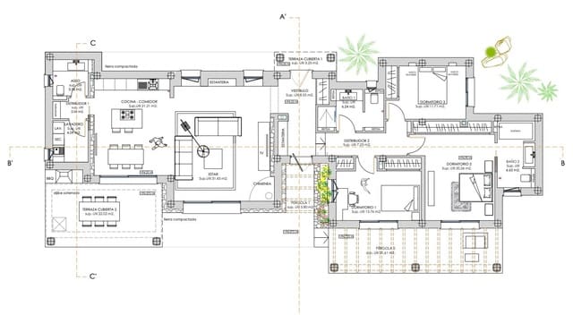 Byggetomt til salgs i Can Furnet, Santa Eulalia / Santa Eularia - € 1 850 000 (Ref: 10180666)