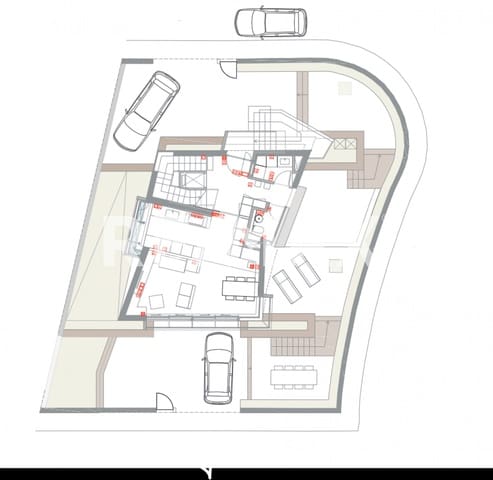 3 sypialnia Willa na sprzedaż w Santa Eulalia / Santa Eularia z basenem garażem - 2 480 000 € (Ref: 9175524)