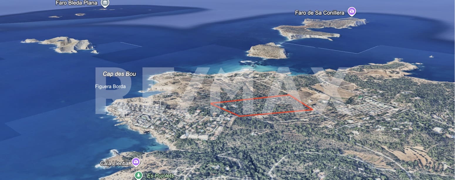 Tontti myytävänä paikassa San Jose / Sant Josep de Sa Talaia - 2 400 000 € (Ref: 9311957)