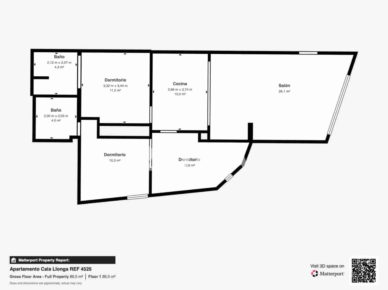 Piso de 3 habitaciones en Santa Eulalia / Santa Eularia en venta - 570.000 € (Ref: 9821488)