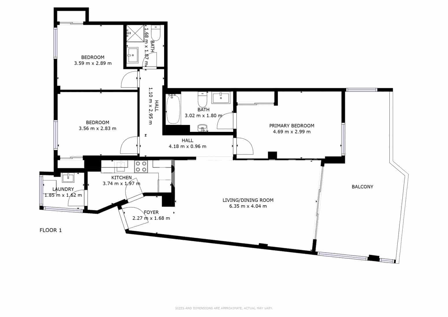 3 soveværelse Lejlighed til salg i Santa Eulalia / Santa Eularia med swimmingpool - € 765.000 (Ref: 9901578)