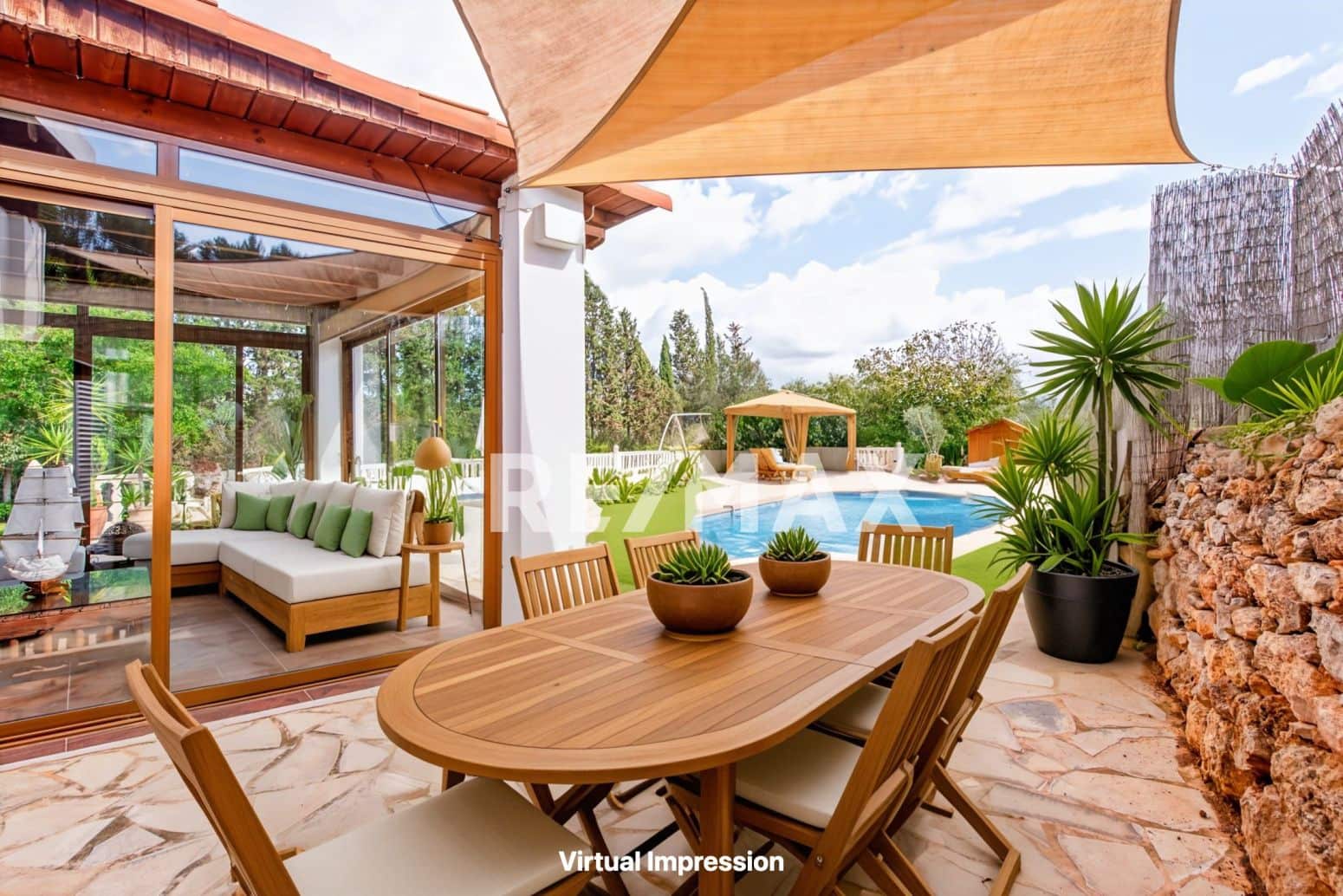 6 slaapkamer Villa te koop in Sant Joan de Labritja met zwembad garage - € 2.300.000 (Ref: 9901589)