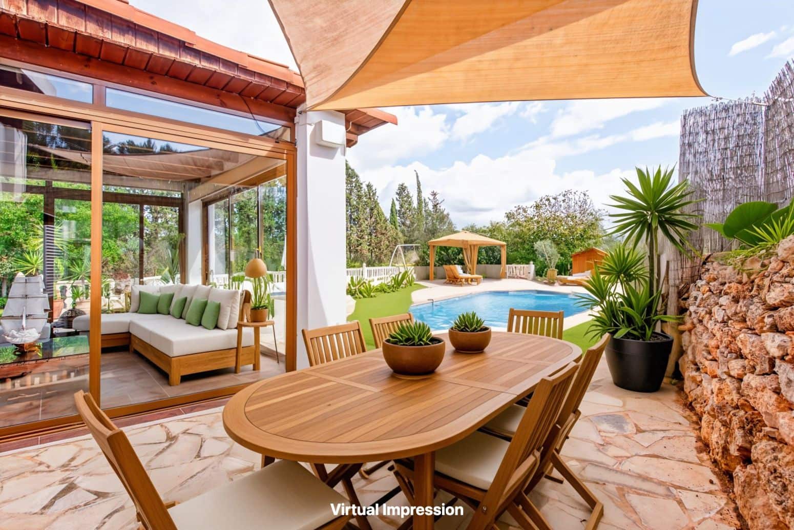 6 slaapkamer Villa te koop in Sant Joan de Labritja met zwembad garage - € 2.300.000 (Ref: 9901589)