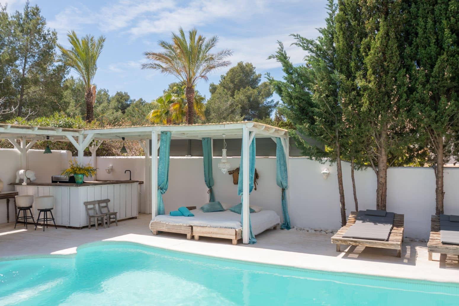 2 Zimmer Villa zu verkaufen in San Jose / Sant Josep de Sa Talaia mit Pool - 1.450.000 € (Ref: 9901600)