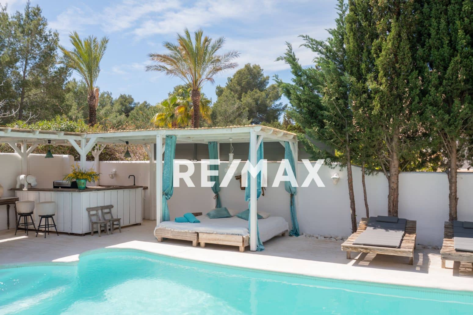 2 Zimmer Villa zu verkaufen in San Jose / Sant Josep de Sa Talaia mit Pool - 1.450.000 € (Ref: 9901600)