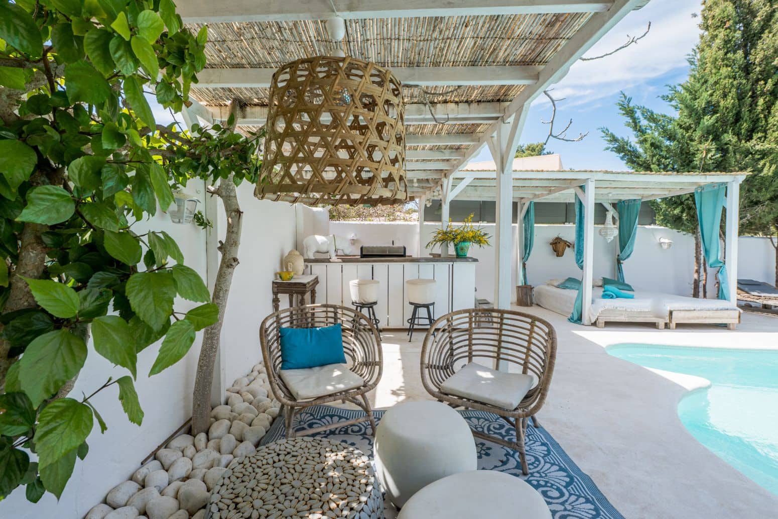 2 Zimmer Villa zu verkaufen in San Jose / Sant Josep de Sa Talaia mit Pool - 1.450.000 € (Ref: 9901600)
