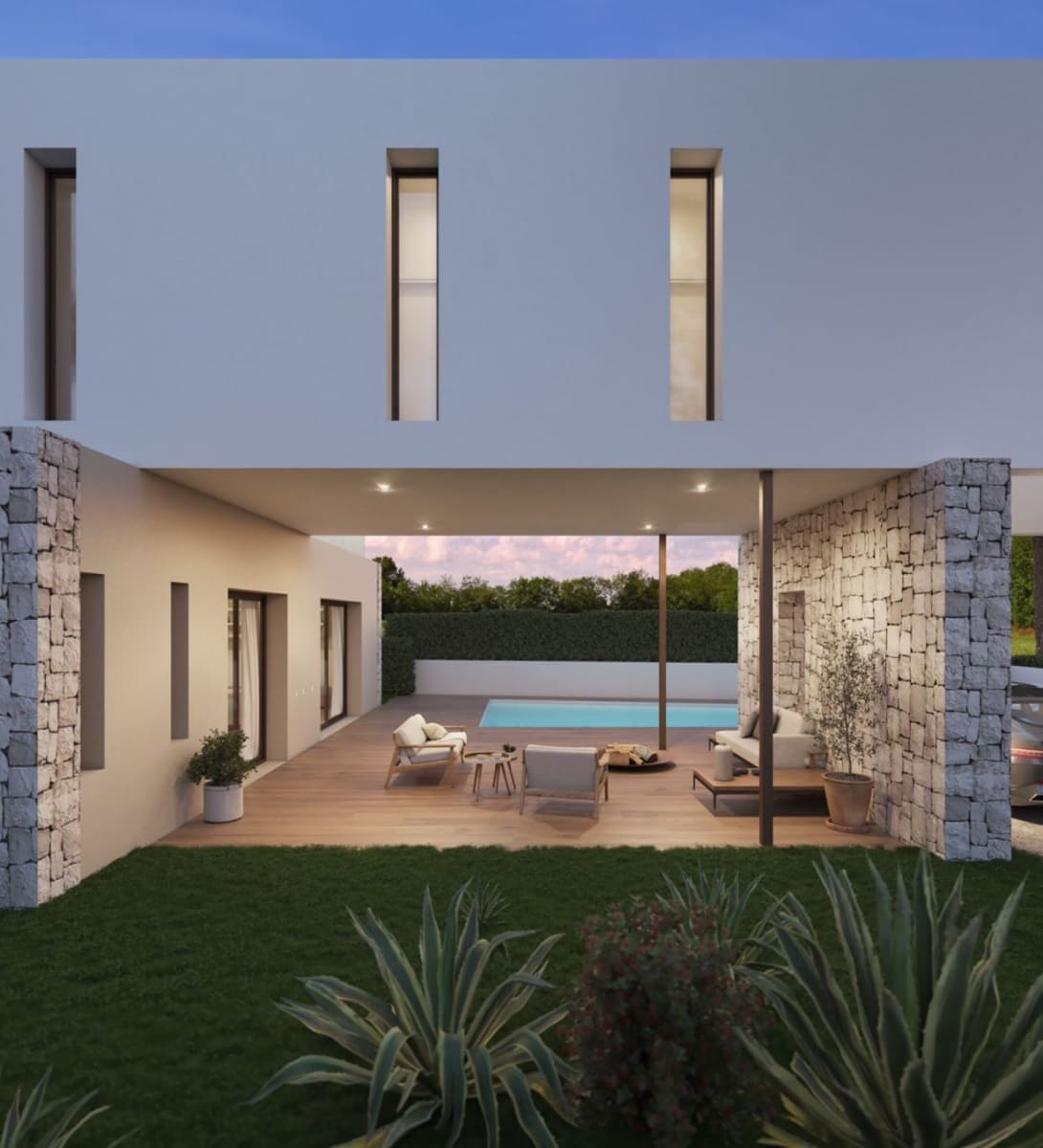 3 soverom Villa til salgs i Santa Eulalia / Santa Eularia med svømmebasseng garasje - € 2 625 000 (Ref: 9903940)