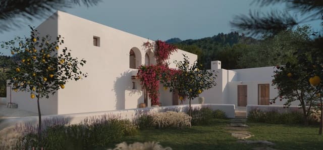 4 camera da letto Finca/Casa di Campagna in vendita in Ibiza-Eivissa città con garage - 2.250.000 € (Rif: 9903942)