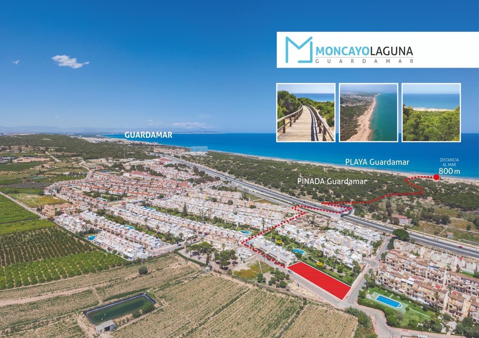 3 sypialnia Willa na sprzedaż w Guardamar del Segura z basenem garażem - 595 000 € (Ref: 10120051)