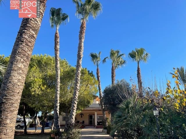 7 chambre Finca/Maison de Campagne à vendre à Los Narejos, Los Alcázares avec piscine - 498 000 € (Ref: 8000781)