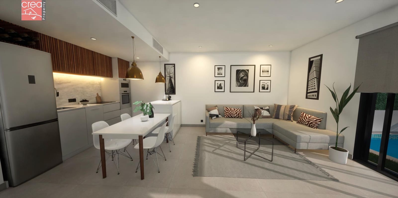 3 soveværelse Villa til salg i Los Alcazares med swimmingpool garage - € 355.000 (Ref: 8926739)