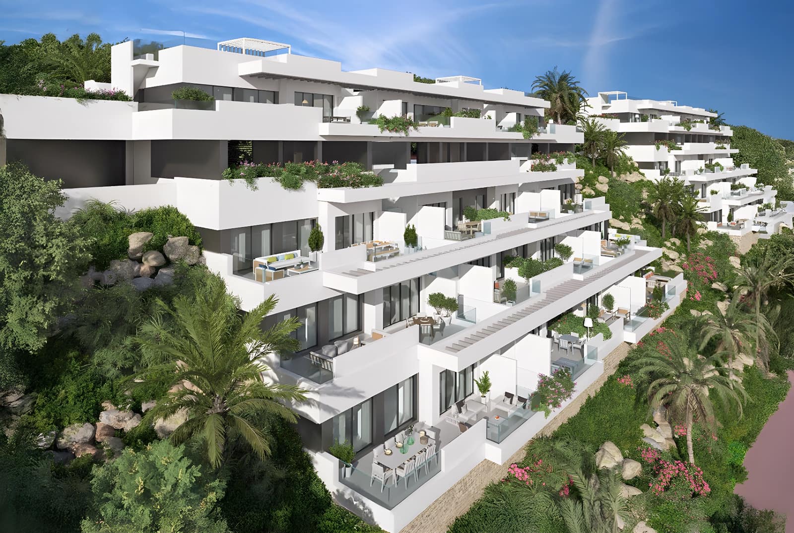 2 makuuhuone Kattohuoneisto myytävänä paikassa La Cala de Mijas mukana uima-altaan 
autotalli - 865 000 € (Ref: 10054628)