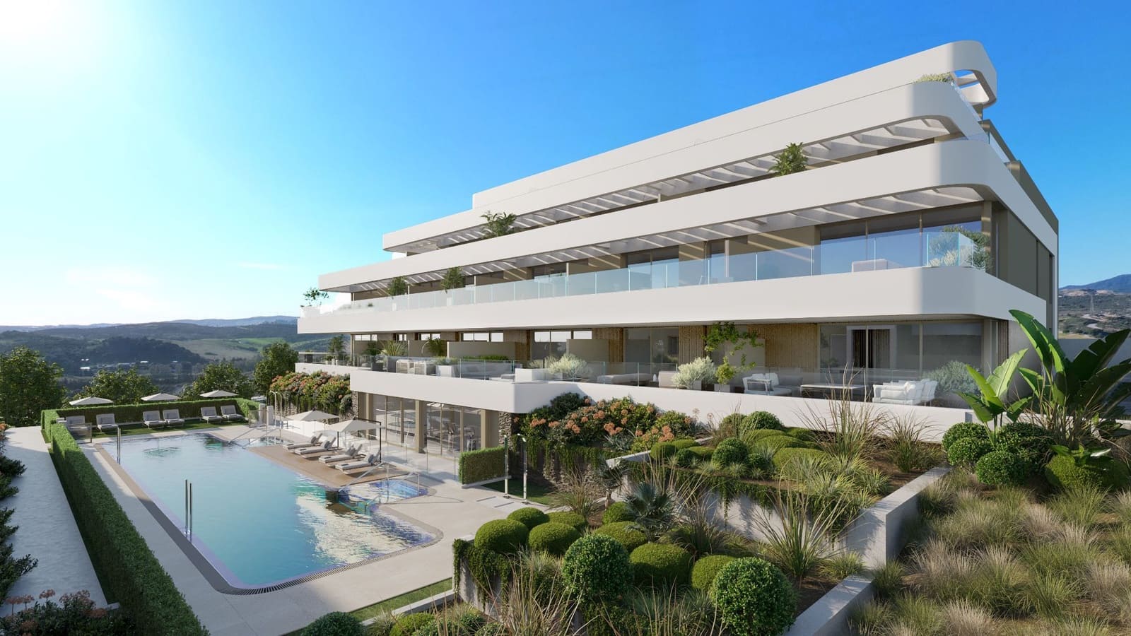 3 sypialnia Penthouse na sprzedaż w Estepona z basenem - 1 100 000 € (Ref: 10054646)
