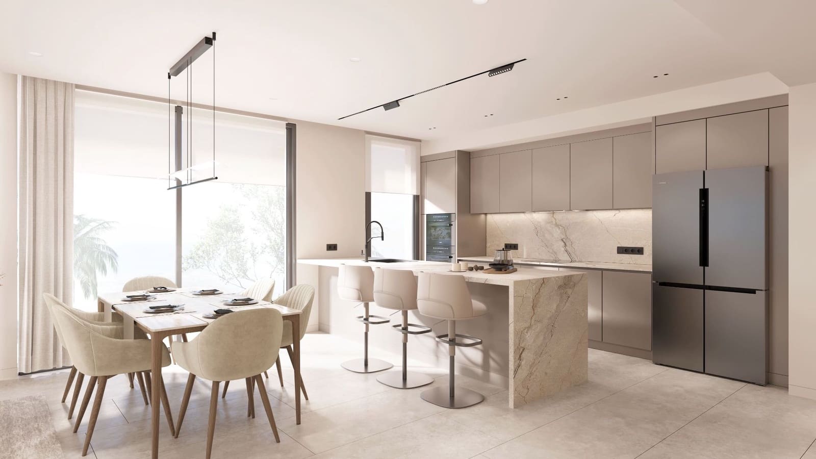 3 chambre Appartement à vendre à New Golden Mile avec piscine garage - 1 170 000 € (Ref: 9770285)