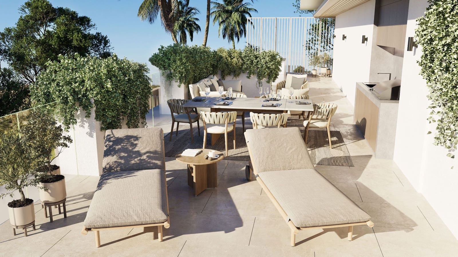 2 quarto Apartamento para venda em New Golden Mile com piscina garagem - 985 000 € (Ref: 9770286)