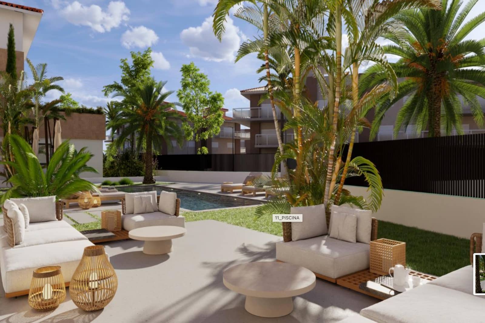 3 bedroom Apartment for sale in Arona with pool garage - € 757,800 (Ref: 9835178)
