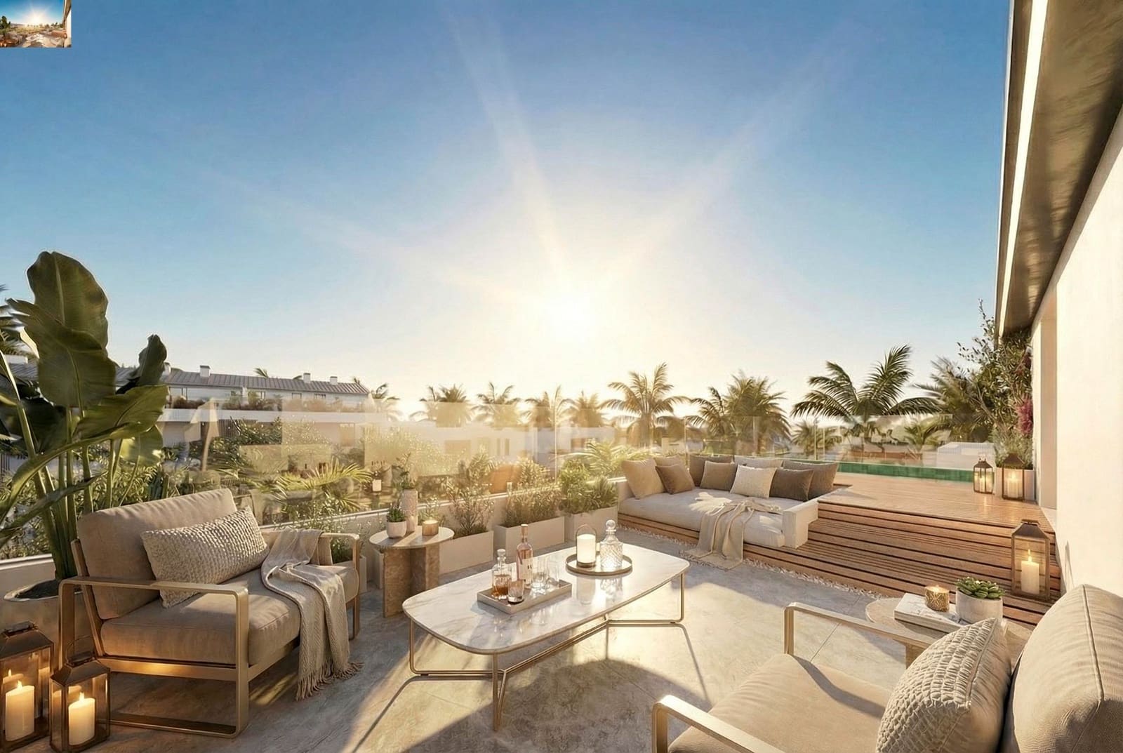 2 soveværelse Lejlighed til salg i Marbella med swimmingpool garage - € 527.500 (Ref: 9967167)