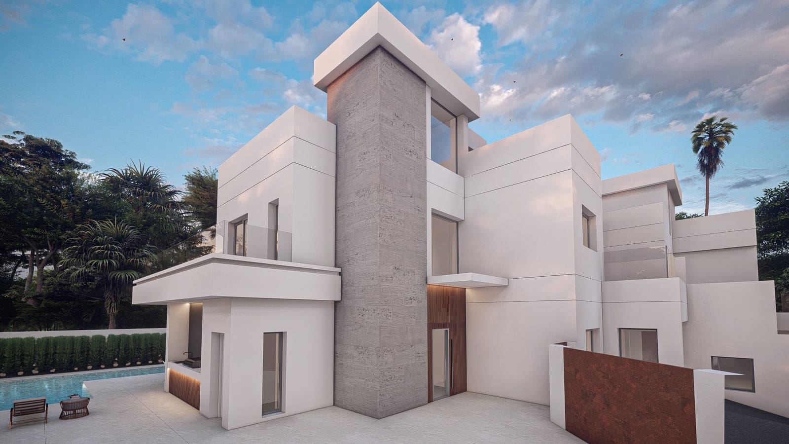 4 Zimmer Doppelhaus zu verkaufen in Albir mit Pool Garage - 995.000 € (Ref: 10186039)