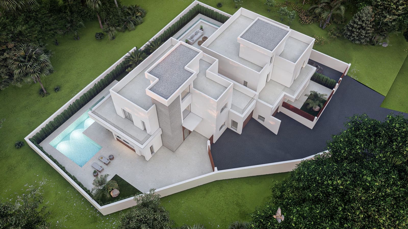 4 Zimmer Doppelhaus zu verkaufen in Albir mit Pool Garage - 995.000 € (Ref: 10186039)
