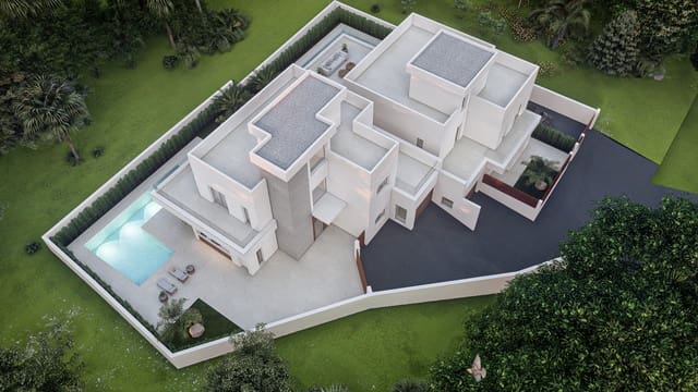 Pareado de 4 habitaciones en Albir, Alfaz del Pi / L'Alfàs del Pi en venta con piscina garaje - 995.000 € (Ref: 10186039)