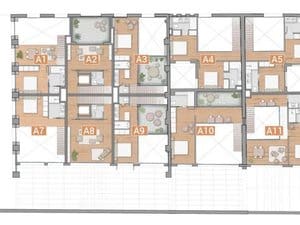 2 soveværelse Loft til salg i Barcelona by med swimmingpool garage - € 760.000 (Ref: 9180157)