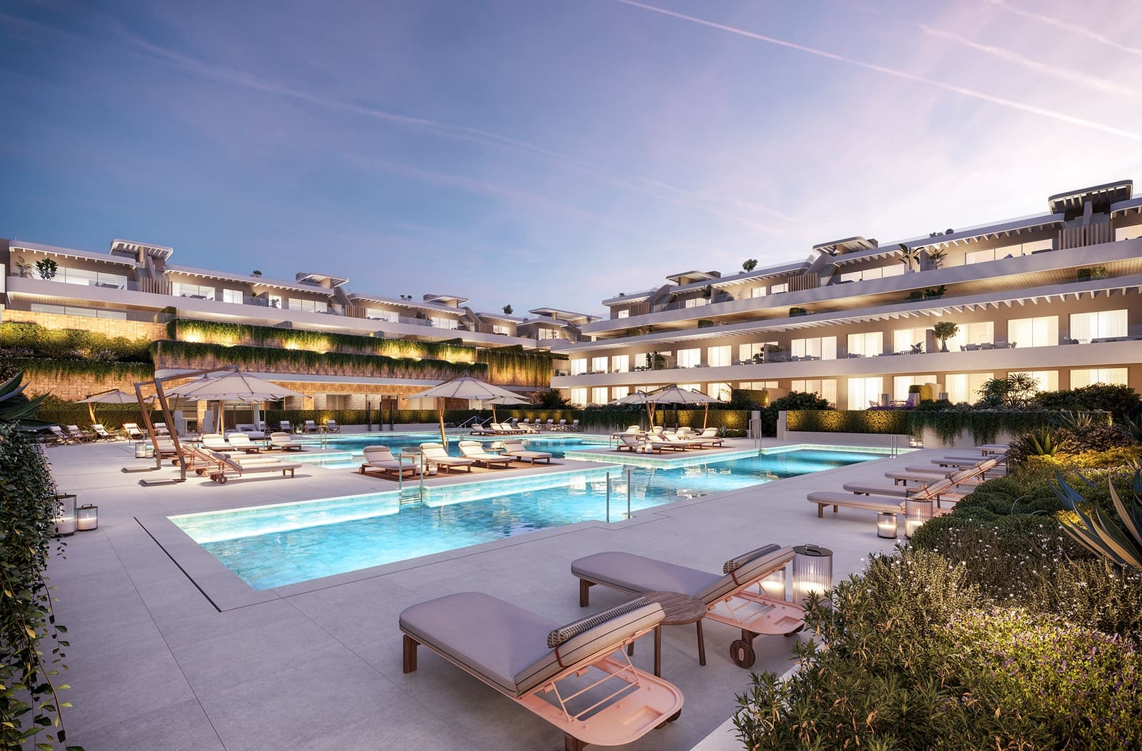 1 quarto Apartamento para venda em El Paraiso com piscina - 425 000 € (Ref: 10109074)