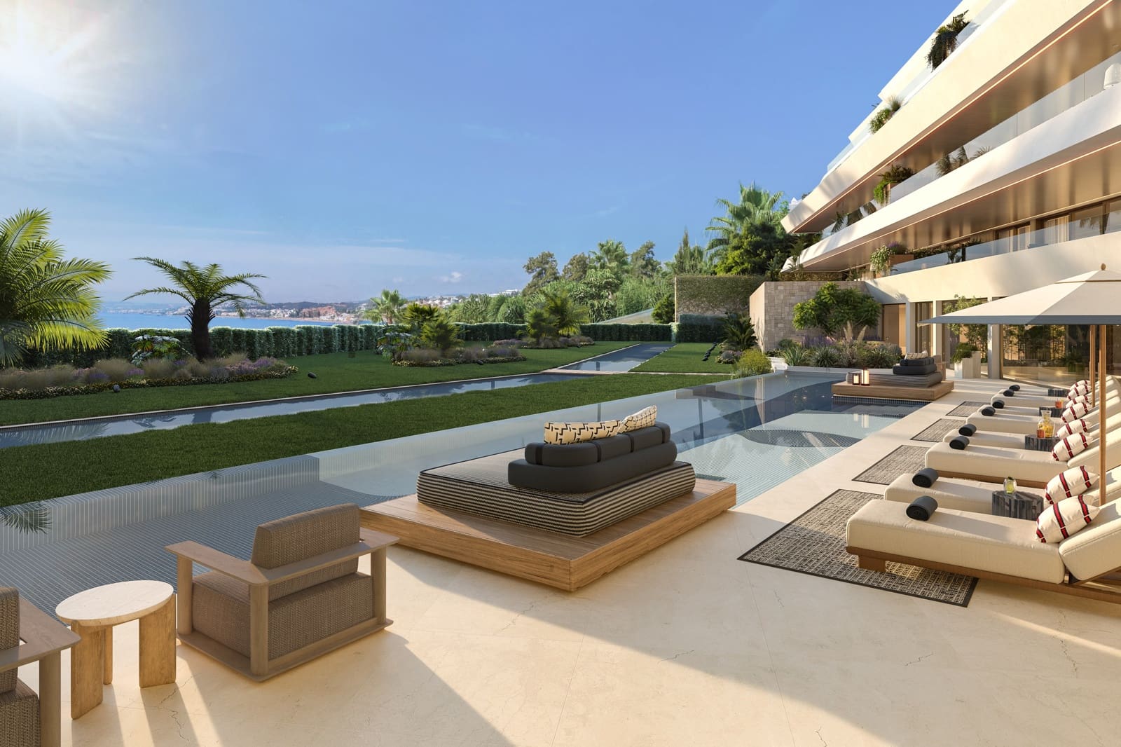 4 sypialnia Apartament na sprzedaż w Estepona z basenem garażem - 7 500 000 € (Ref: 10148435)