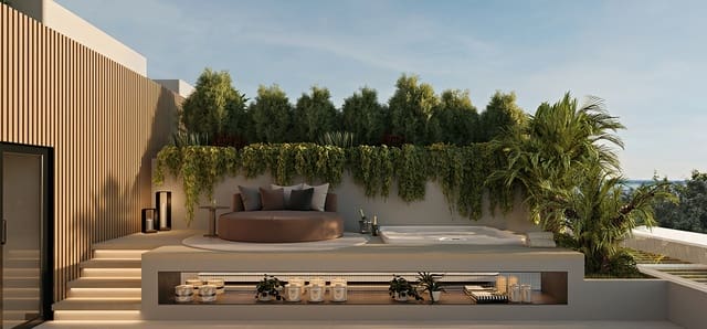 3 sovrum Takvåning till salu i Las Chapas, Marbella med pool garage - 4 200 000 € (Ref: 6716305)