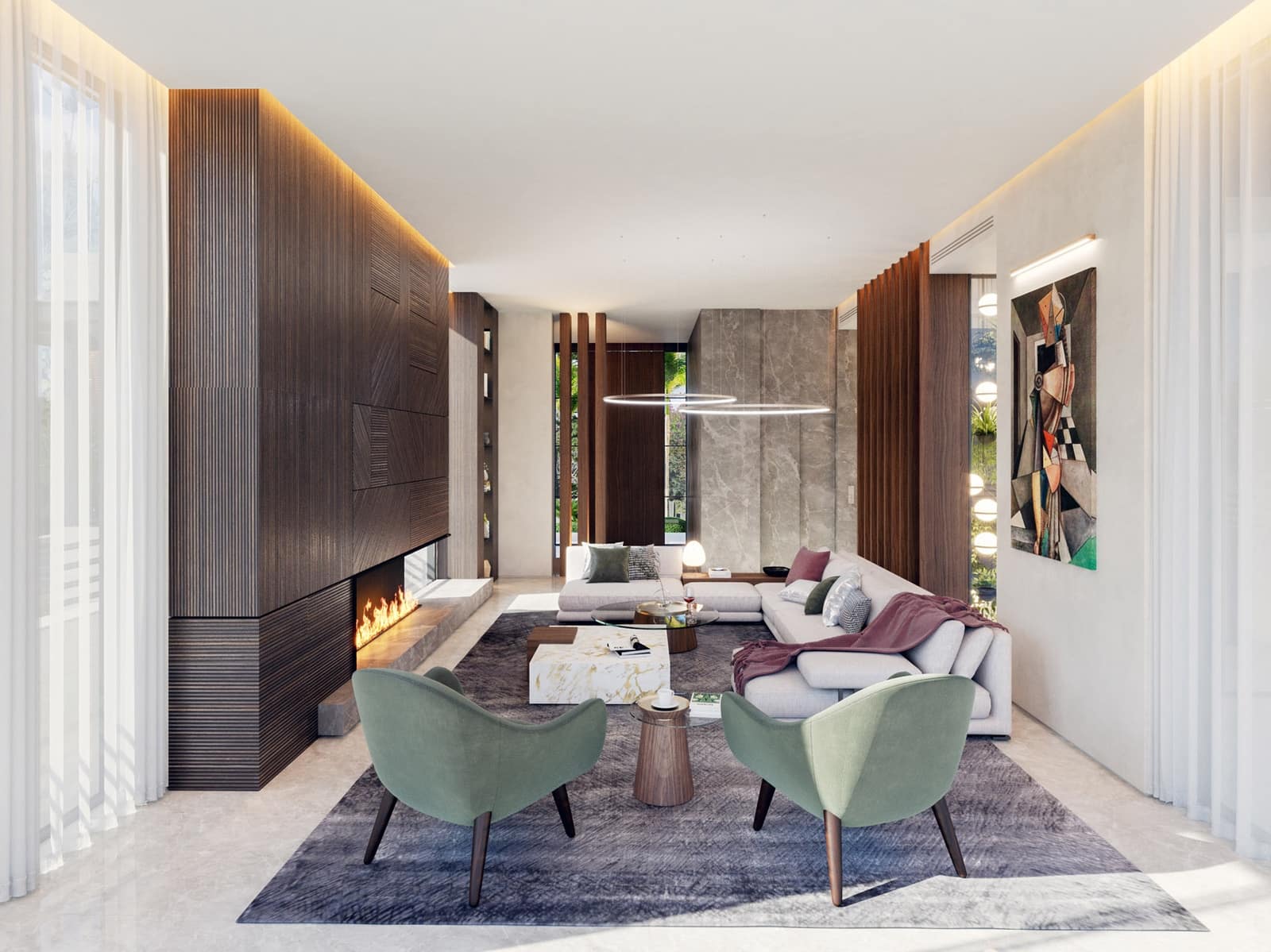 5 makuuhuone Huvila myytävänä paikassa Golden Mile mukana uima-altaan 
autotalli - 5 250 000 € (Ref: 7112394)