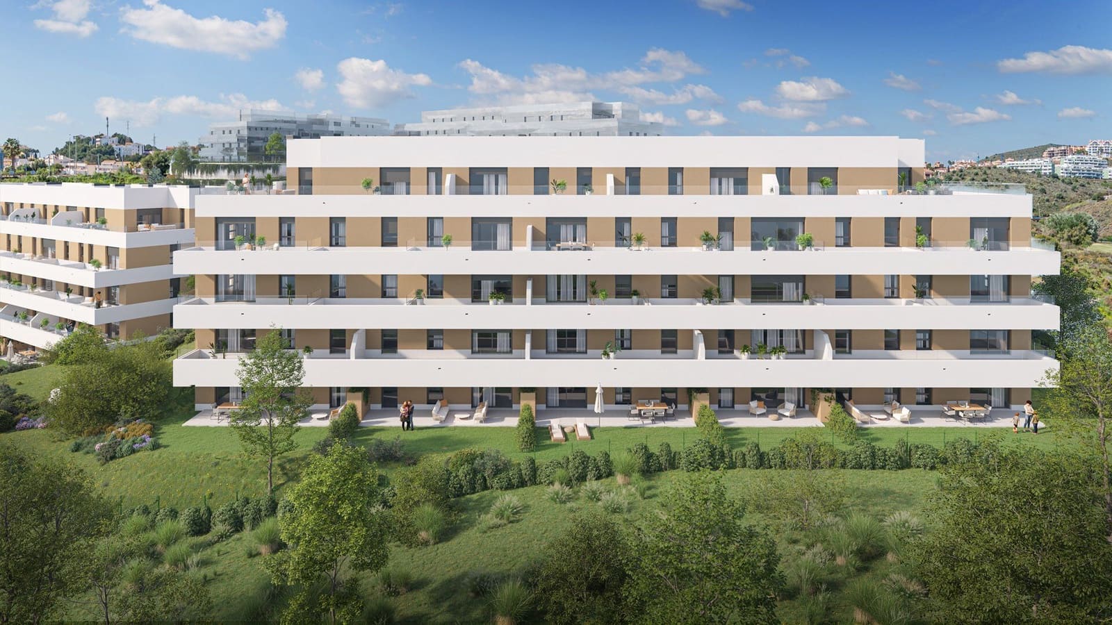 1 makuuhuone Huoneisto myytävänä paikassa La Cala de Mijas mukana uima-altaan 
autotalli - 284 000 € (Ref: 8494923)