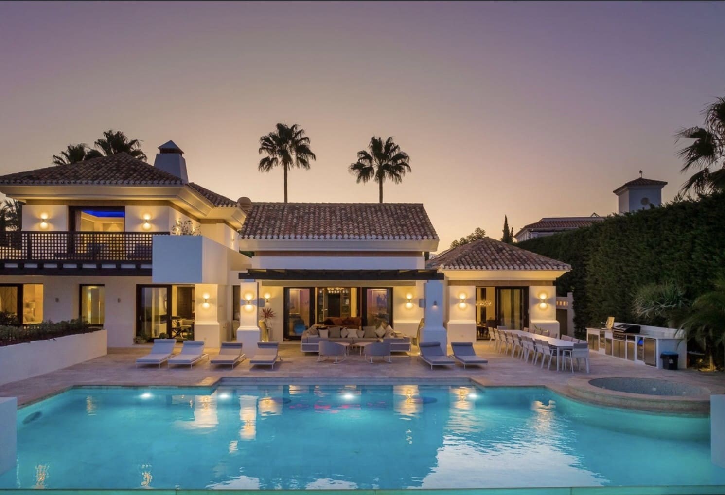 5 sypialnia Willa na sprzedaż w Los Flamingos z basenem garażem - 5 950 000 € (Ref: 8559595)