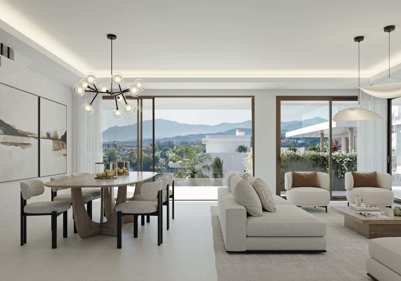 3 soveværelse Lejlighed til salg i Los Flamingos med swimmingpool garage - € 1.270.000 (Ref: 8561287)