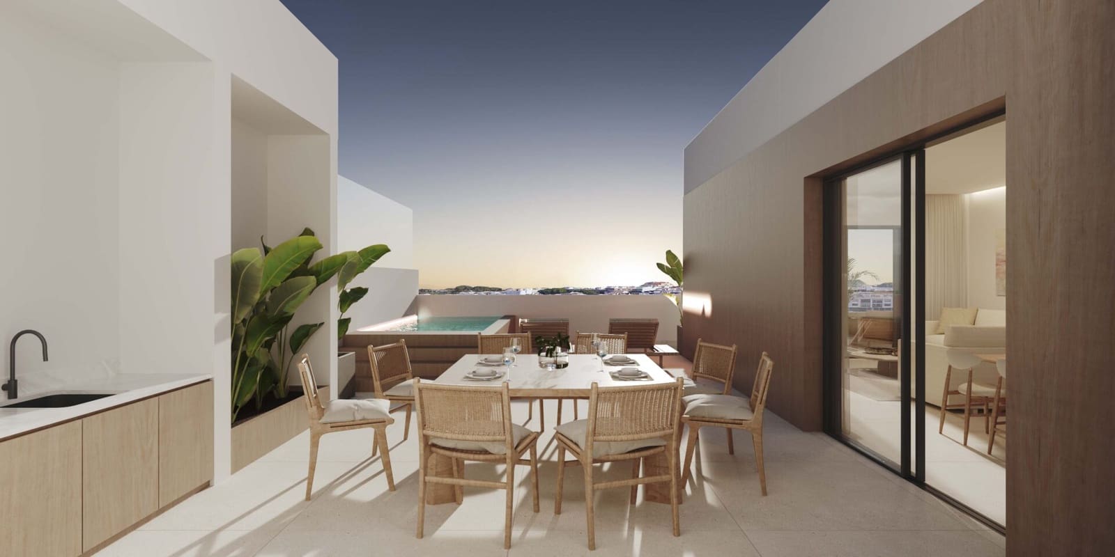 3 soverom Penthouse til salgs i San Pedro de Alcantara med svømmebasseng garasje - € 832 000 (Ref: 8770083)