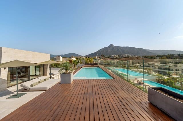 4 sypialnia Penthouse na sprzedaż w Sierra Blanca, Marbella z basenem garażem - 11 900 000 € (Ref: 9110142)