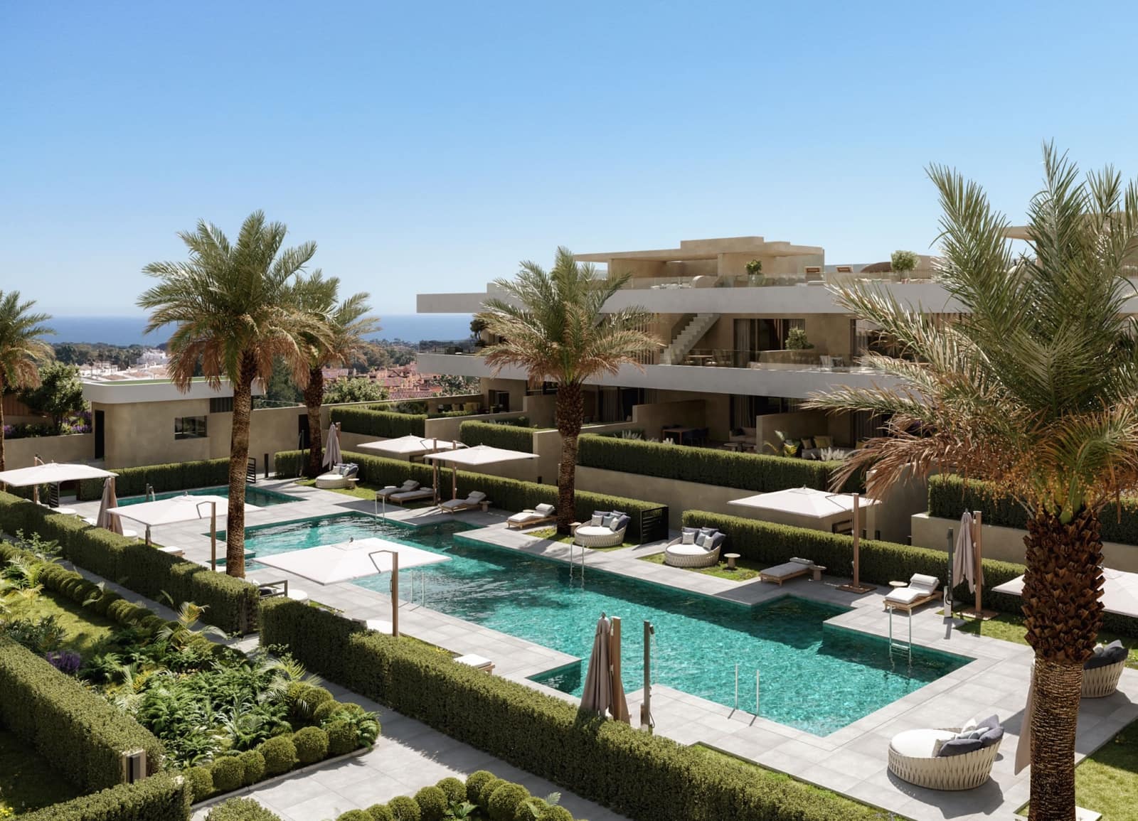 1 makuuhuone Huoneisto myytävänä paikassa Estepona mukana uima-altaan 
autotalli - 469 000 € (Ref: 9629872)