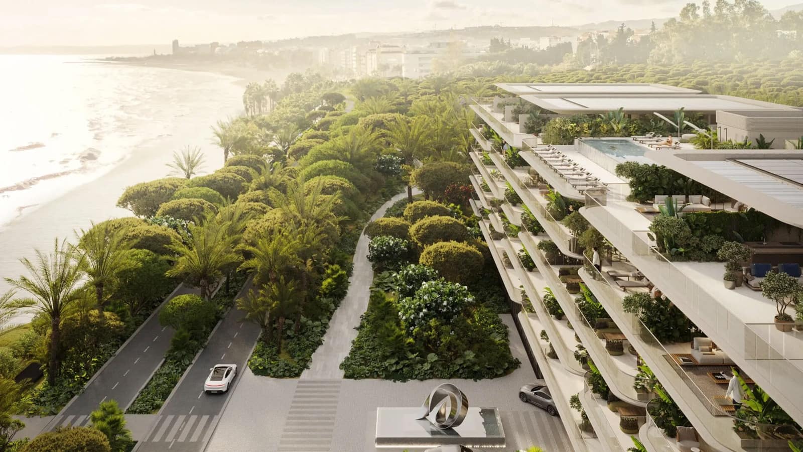 4 soverom Penthouse til salgs i New Golden Mile med svømmebasseng garasje - € 6 900 000 (Ref: 9690363)