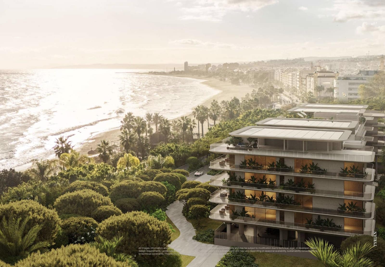 4 soverom Penthouse til salgs i New Golden Mile med svømmebasseng garasje - € 6 900 000 (Ref: 9690363)