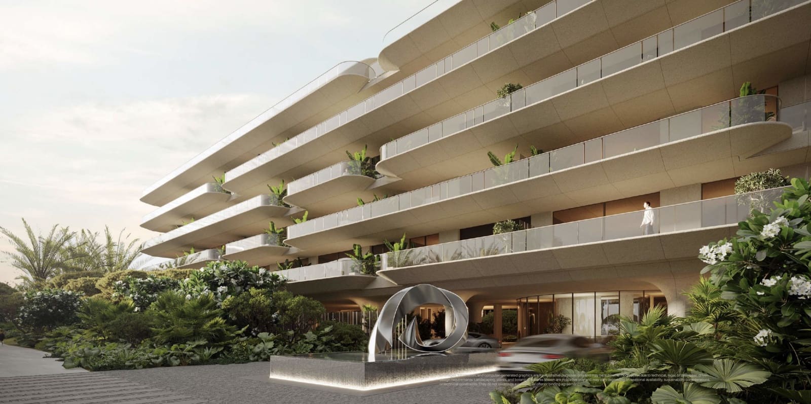 3 camera da letto Appartamento in vendita in New Golden Mile con piscina garage - 3.450.000 € (Rif: 9758707)