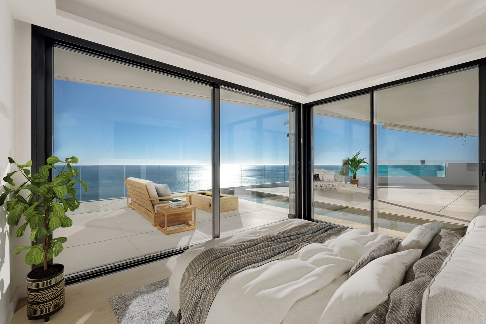 4 soveværelse Penthouse til salg i Fuengirola med swimmingpool garage - € 2.869.000 (Ref: 9974978)