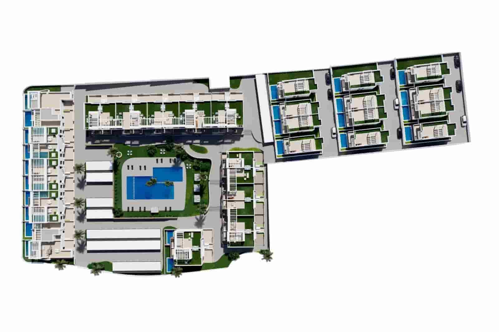 3 quarto Bungalow para venda em Finestrat com piscina - 389 900 € (Ref: 7333413)