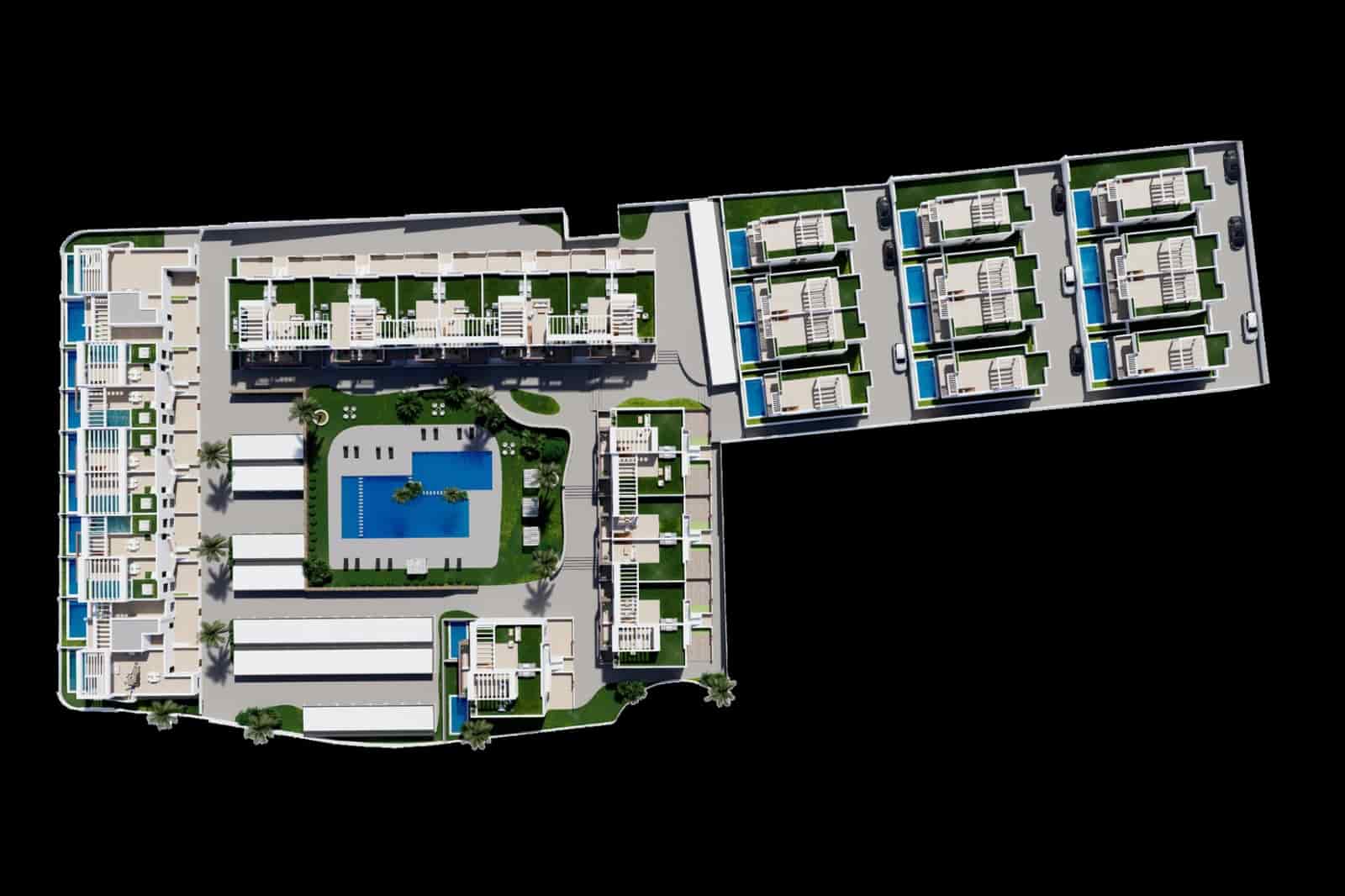 3 quarto Bungalow para venda em Finestrat com piscina - 389 900 € (Ref: 7333413)