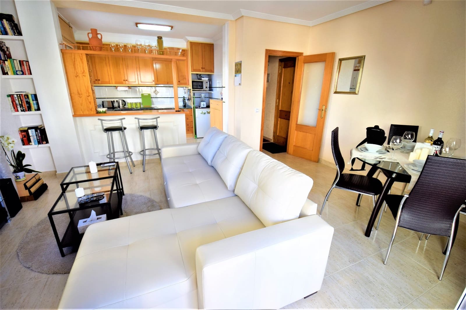 2 quarto Apartamento para arrendamento para férias em Guardamar del Segura com piscina - 550 € (Ref: 7726565)