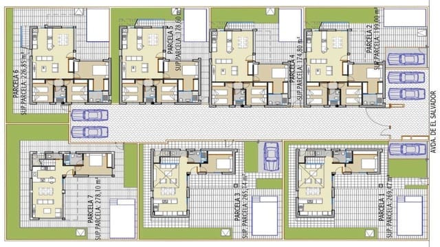 Chalet de 3 habitaciones en Ciudad Quesada, Rojales en venta con piscina - 440.000 € (Ref: 8848064)